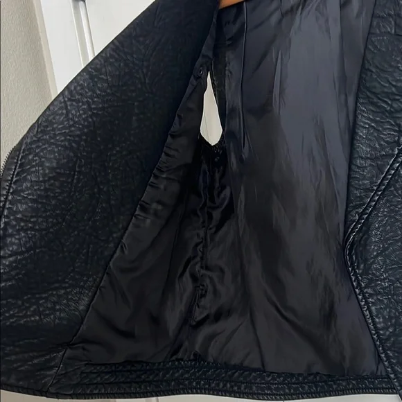 Faux Leather Moto Vest Small - Picture 5 of 7